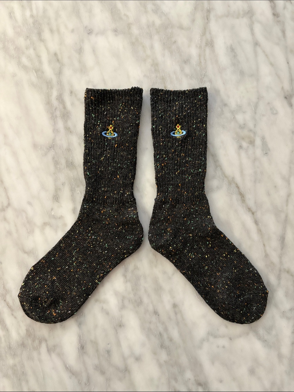 NWOT Vivienne Westwood Wool Blend Speckled Socks